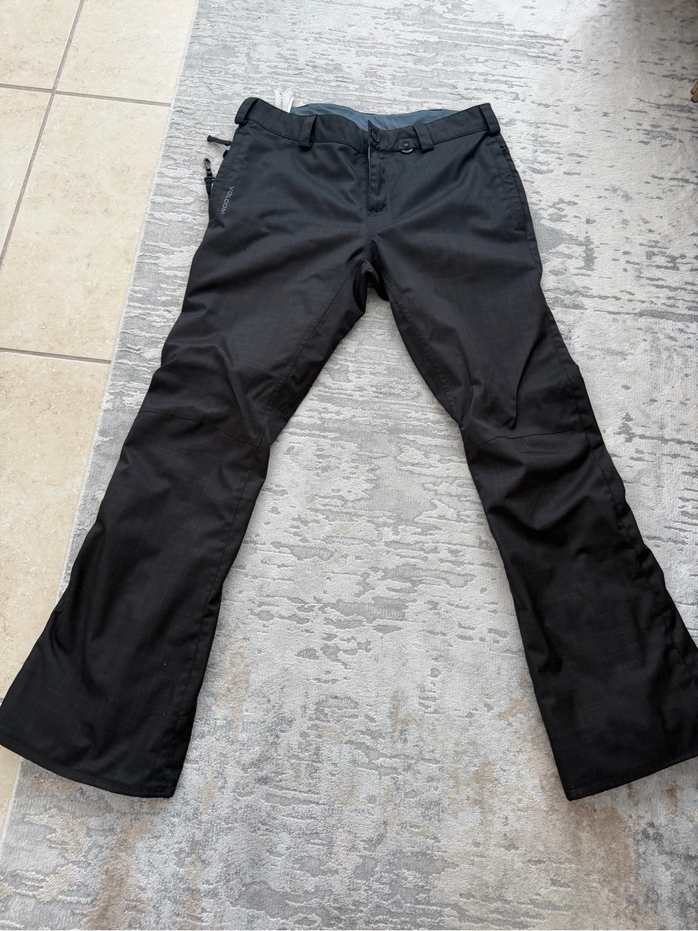 Volcom Black Men’s Jogger-Style Sweatpants